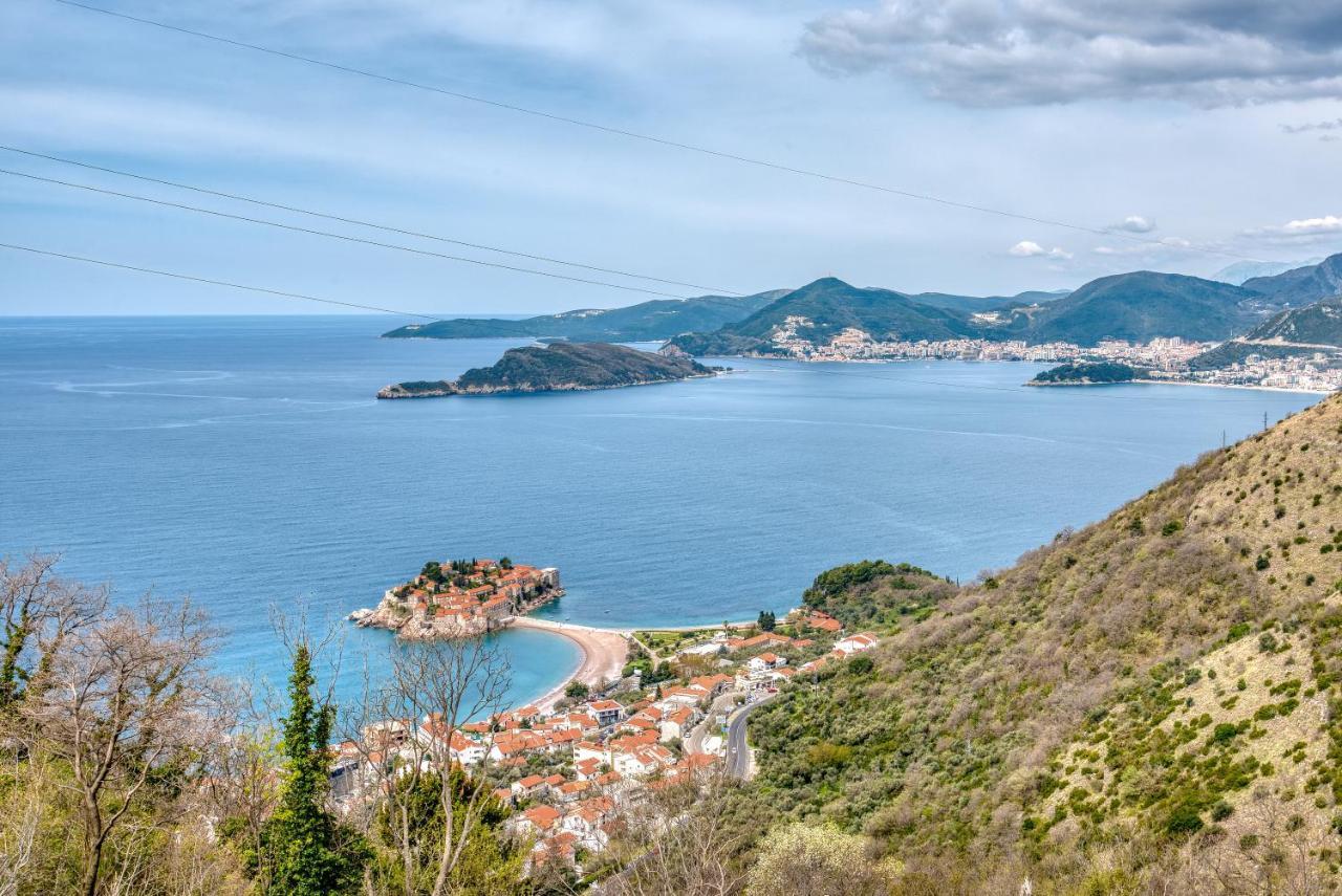 Quercus Residences Apartments Sveti Stefan Esterno foto