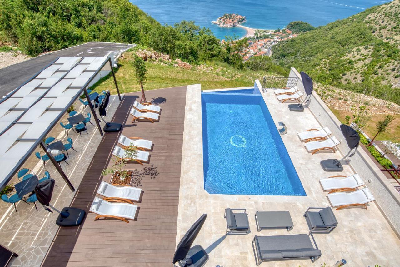 Quercus Residences Apartments Sveti Stefan Esterno foto
