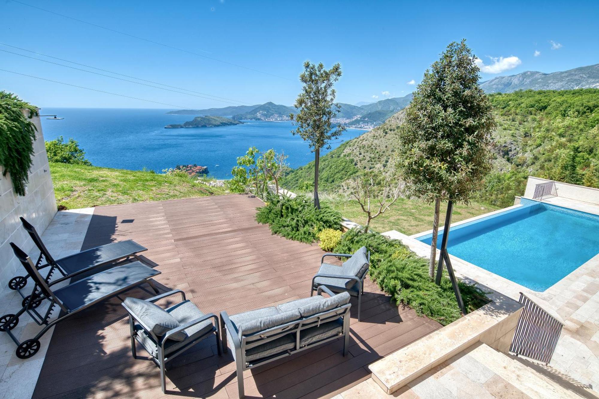 Quercus Residences Apartments Sveti Stefan Esterno foto