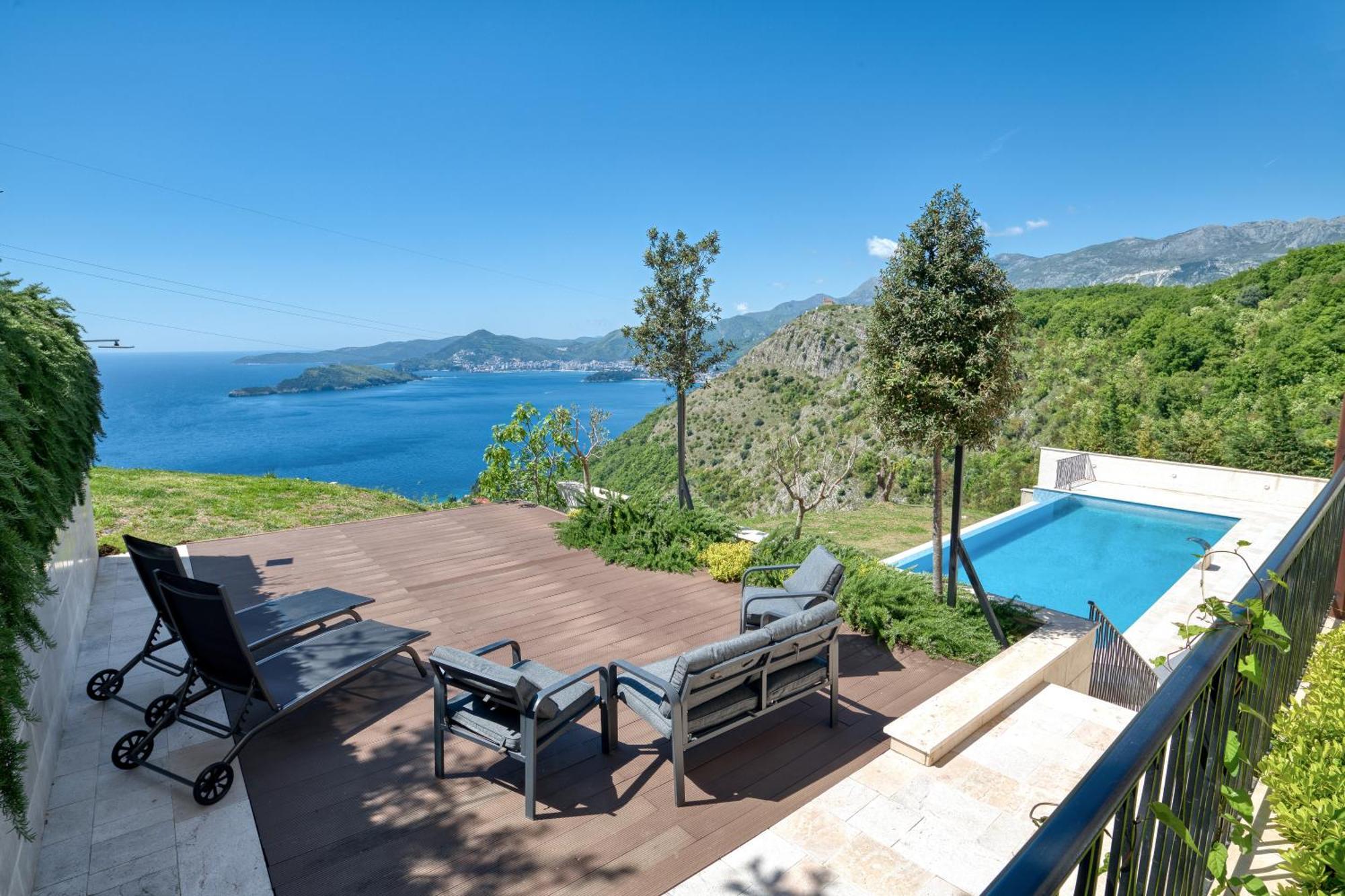 Quercus Residences Apartments Sveti Stefan Esterno foto