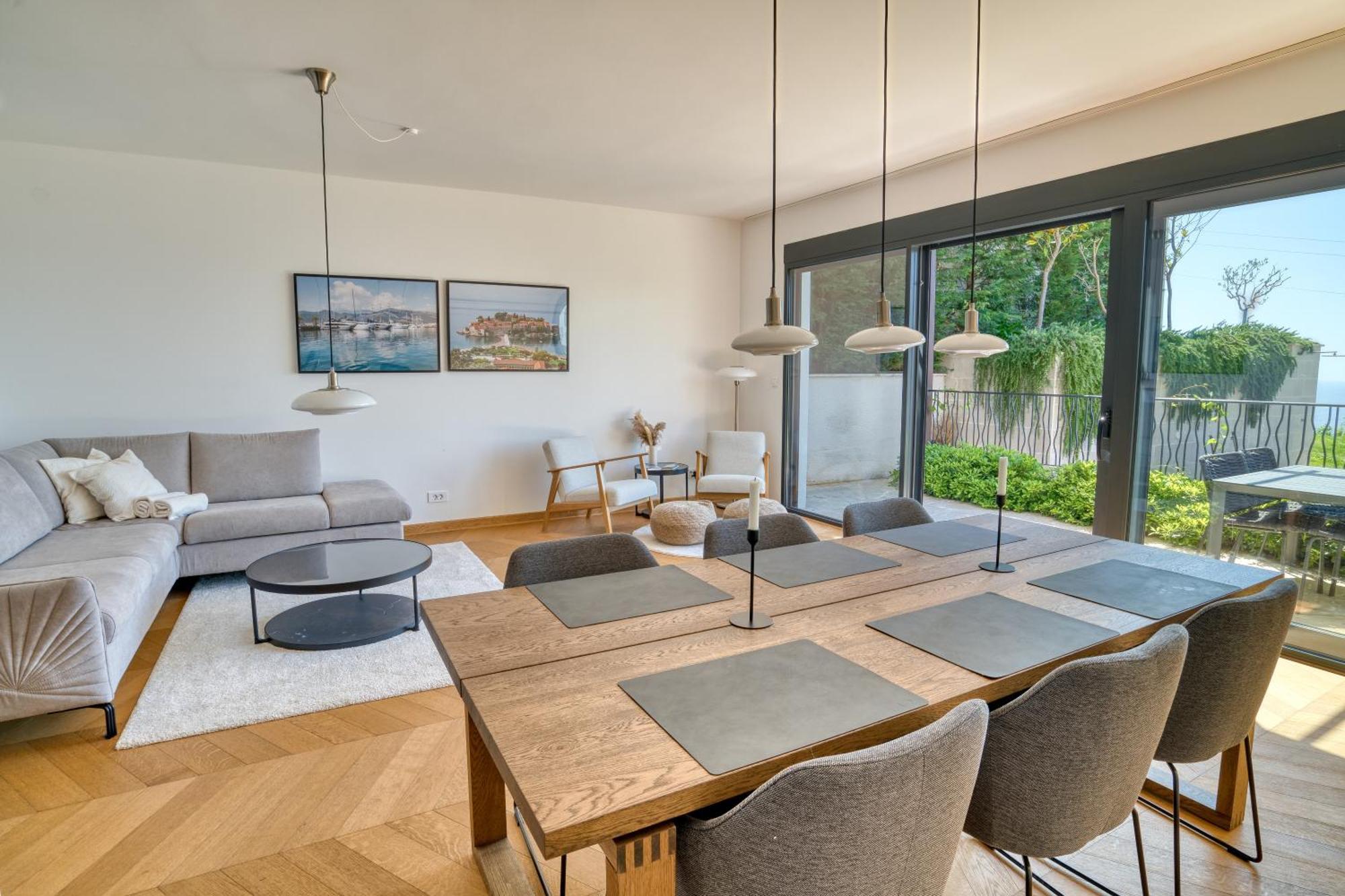 Quercus Residences Apartments Sveti Stefan Esterno foto